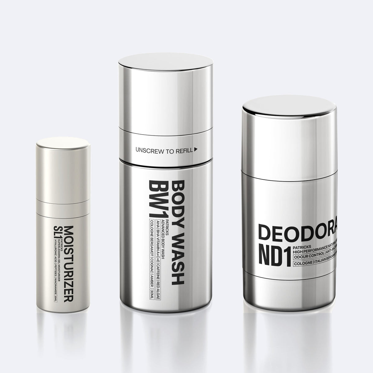 PATRICKS OILY SKIN TRAVEL ESSENTIALS